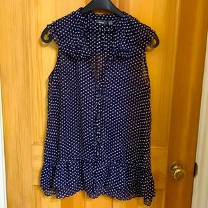 MEXX POLKA DOT CHIFFON BLOUSE